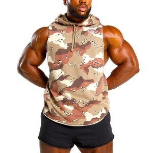 Muscle arm drop hoodie